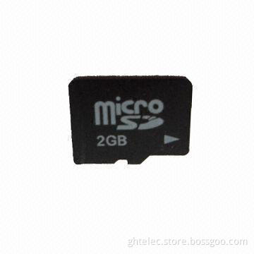 MicroSD TF card, 32MB/1/2/4/8/16/32GB supports, CE/FCC certified, RoHS Directive-compliant